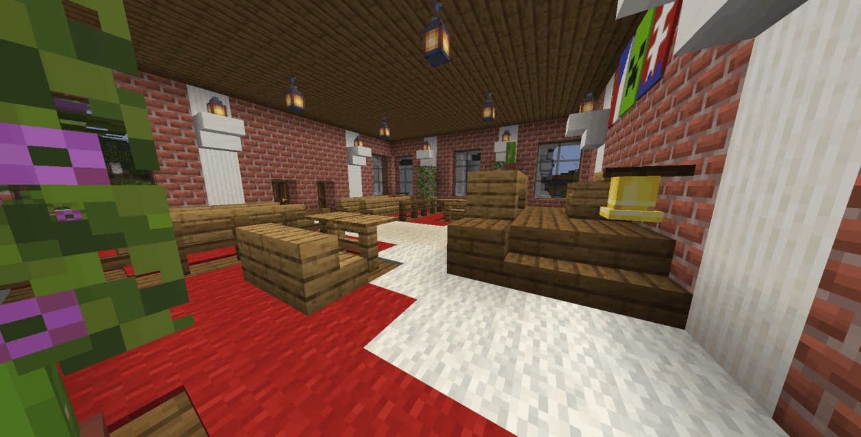inside courtroom