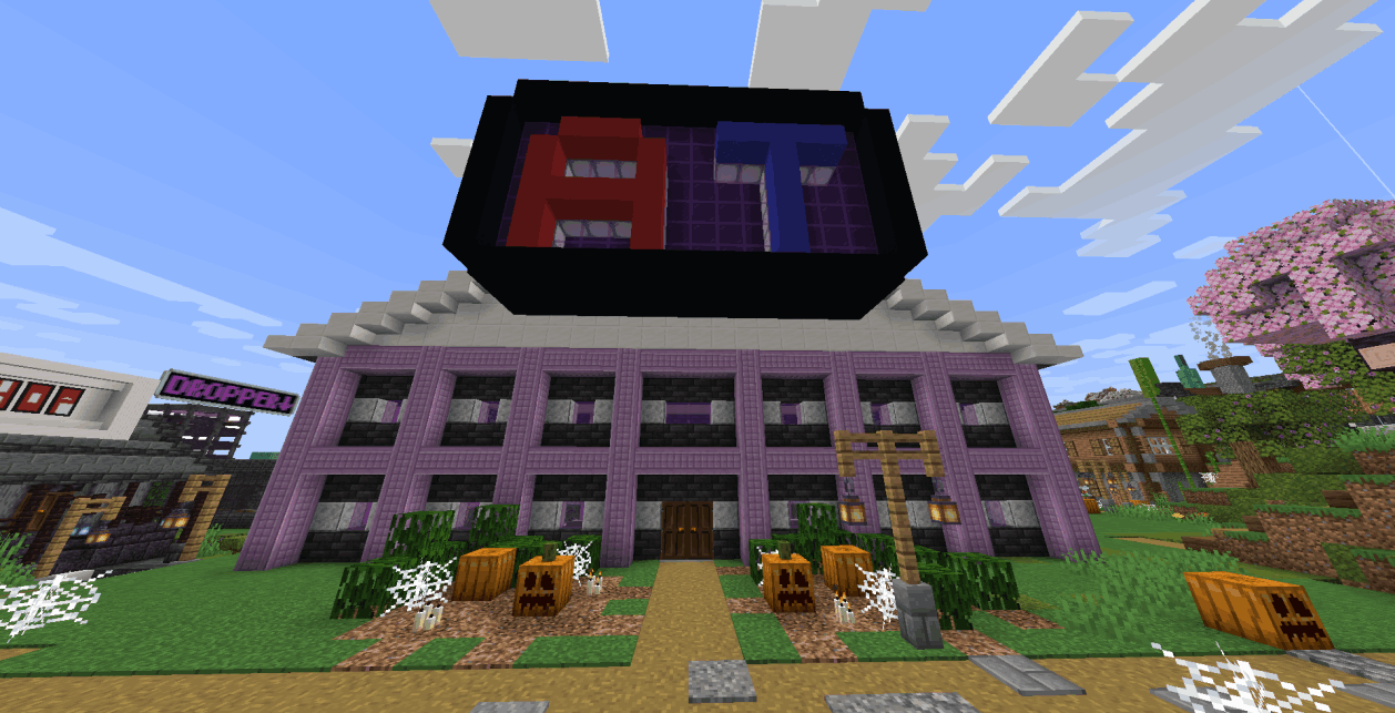 At building