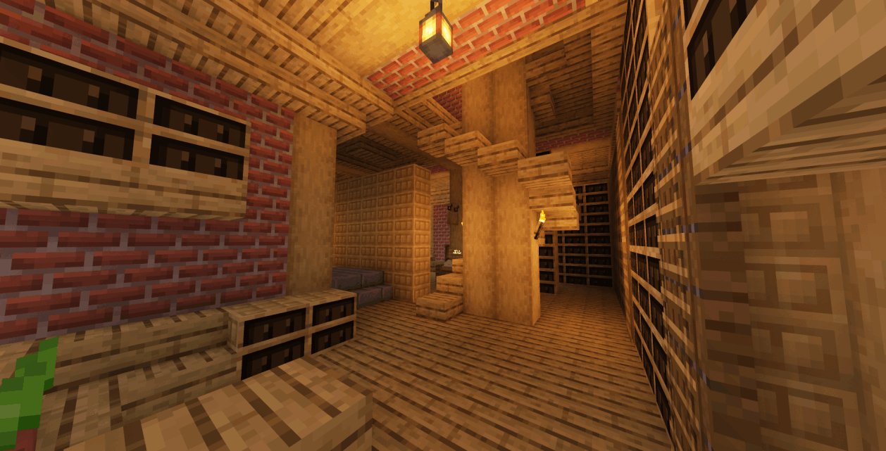 inside of library - where a lot of books can be found