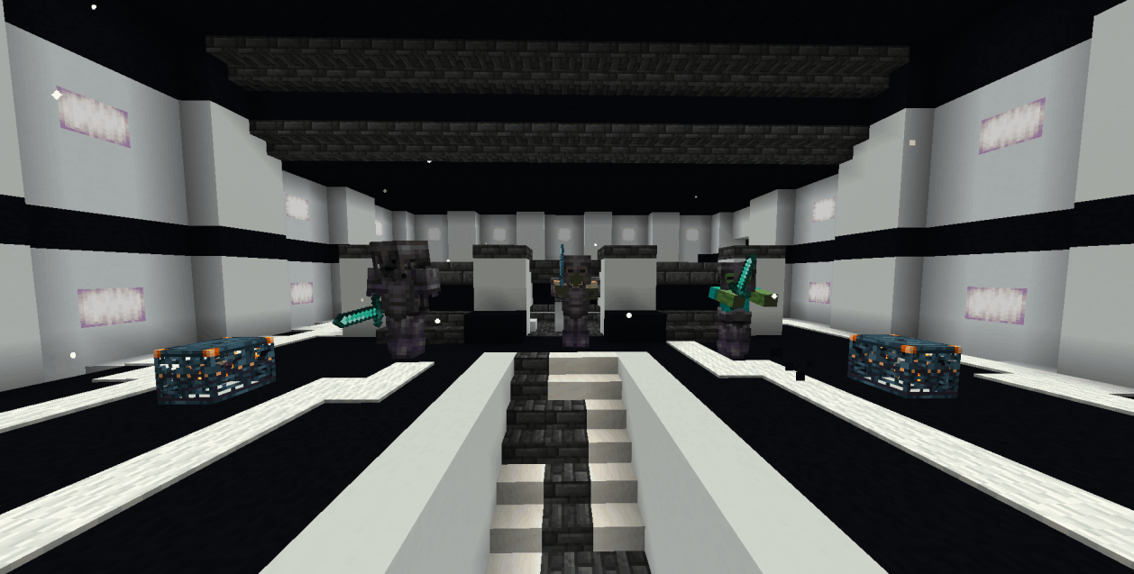 asgard guardians standing in runic labyrinth
